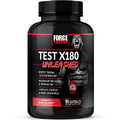 FORCE FACTOR Test X180 Unleashed Testosterone Booster for Men to Build Muscle, Increase Strength, and Improve Performance, Testosterone Supplement for Men’s Health, 90 Capsules
