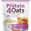 PEScience Select Protein4Oats, French Toast, 12 Serving, Whey and Casein Blend for Oats and Oatmeal