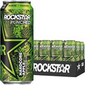 :.Rockstar Energy Drink Punched Hardcore Apple, 12 (16oz) cans.: