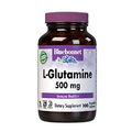Bluebonnet Nutrition L-Glutamine 500mg, Supports Immune Function*, Nitrogen Transporter*, Soy-Free, Gluten-Free, Non-GMO, Kosher Certified, Vegan, 100 Vegetable Capsules, 100 Servings
