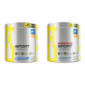 Cellucor C4 Sport Pre Workout Powder Blue Raspberry for Sport 30 Servings & C4 Ripped Sport Pre Workout Powder Arctic Snow Cone - NSF Certified for Sport + Sugar Free Preworkout Energy Supplement