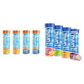 Nuun Hydration Immunity Electrolyte Tablets with 200mg Vitamin C & Sport Electrolyte Tablets for Proactive Hydration, Mixed Citrus Berry Flavors, 4 Pack (40 Servings)