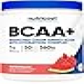 Nutricost BCAA + Hydration Powder (Watermelon, 30 Servings) - Branched Chain Amino Acids with Hydration Complex, Gluten Free, Non-GMO, Vegetarian