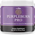 VIVE MD PurpleBurn Pro - Official Formula - Purple Burn Pro for Maximum Strength Dietary Supplement with BCAA, L-Glutamine, Vitamin B6 - Revolutionary Energy Fix Solution Reviews (5 Pack)