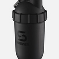 SHAKESPHERE Tumbler Protein Shaker Bottle and Smoothie Cup 24 oz Matte Black