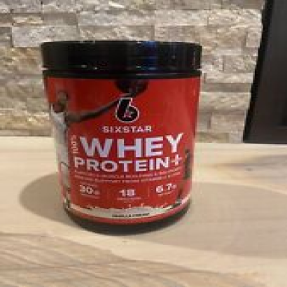 6 Six Star Whey Protein Plus Powder Whey Isolate & Peptides New Sealed Exp 5/26