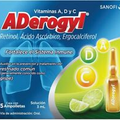 ADEROGYL vitaminas A, D y C  5 vials