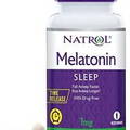 Natrol, Melatonin (1mg), Fall asleep faster, 1 mg 90 Tablets