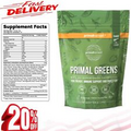 Super Greens Powder w/+50 Greens Superfood Chlorella, Probiotics 30 Servings