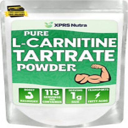 L Carnitine L Tartrate Powder - Premium Pure L Carnitine Tartrate - L-Carnitine