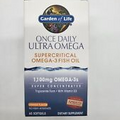Garden Of Life Once Daily Ultra Omega SuperCritical-3 Fish Oil 1100,60CT,06/2025