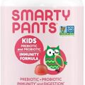Smarty Pants KIDS Prebiotic & Probiotic Immunity 60 STRAWBERRY Gummies Exp 6/25
