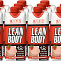 Lean Body Ready-to-Drink Strawberry Protein Shake, 40g 17 Fl Oz (Pack of 12)