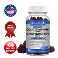 Glucosamine Chondroitin Gummy 1500mg With Hyaluronic Acid Joint Mobility Support