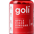 Goli Apple Cider Vinegar Gummy Vitamins - 60 Count - Vitamin B12, Gelatin-Free,