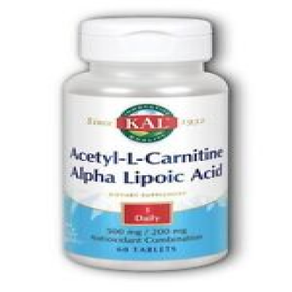 Kal Acetyl-L-Carnitine & Alpha Lipoic 60 Tablet