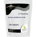 L-Taurine 1000mg 90 Veg Tablets Healthy Mood