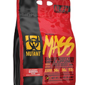 Mutant Mass Weight Gainer Protein Powder with Whey, and Casein Protein Blend for High-Calorie Workout Shakes, Smoothies, and Drinks, 15 lb - Strawberry Banana