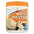 2 Pack of Growing Naturals Organic Raw Rice Protein - Vanilla Blast - 16.4 oz - 95%+ Organic - Gluten Free - Dairy Free - Wheat Free - Vegan