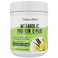 NaturalSlim Vanilla Metabolic C-Plus Meal Replacement Protein Powder - Low Carb Protein Shake with Immune Support Fortified with Vitamin C, Zinc & Amino Acid - 10 Servings 17.6 oz
