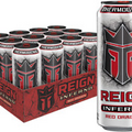 Reign Inferno Red Dragon Thermogenic Fuel Fitness and Performance Drink 16 Fl