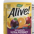 Alive! Women's Daily Ultra Potency Complete Multivitamin High Potency B-Vitamins