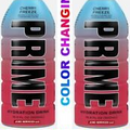 2 Pack PRIME Cherry Freeze RARE Color Changing 16.9 Fl Oz Bottles