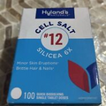 Hylands Naturals Cell Salt #12 Silicea 6X 100 Quick-Dissolve Tablets EXP 5/2024
