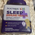 Natrol Kids Sleep Immune Health Gummies - Melatonin Elderberry 50ct Exp 2/2025