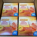 4boxes (240 packet) Emergen-C 255115 1000mg Super Orange Flavor Vitamin C Powder