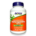 NOW FOODS Ashwagandha 450 mg - 180 Veg Capsules, Exp 06/26, NEW & SEALED
