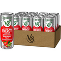 V8 +SPARKLING ENERGY Strawberry Kiwi Energy Drink Made W/ Real Vegetable & Fruit