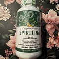 spirulina capsules,120 capsules, organic veda, dietary supplement, exp 6/24