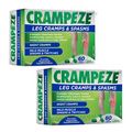 2 x Crampeze Leg Cramps Muscle Spasms & Twitches Relief Magnesium 60 Capsules