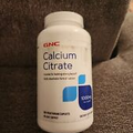 GNC Calcium Citrate Dietary Supplement 1000mg Per 4 Caplets White 097313 10/26 (