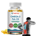 MENXI Omega 3 Fish Oil Capsules Triple Strength Joint Support 1500 mg EPA & DHA