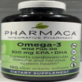 Pharmaca Omega-3 300mg EPA DHA Ultra Strength, 180 Softgels - EXP: 9/24