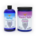 RNA Reset ReMag 16 oz + Vitamin C Powder (Mixed Berry) Reset Bundle