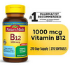 Vitamin B12 1000 mcg Softgels, Dietary Supplement, 270 Count