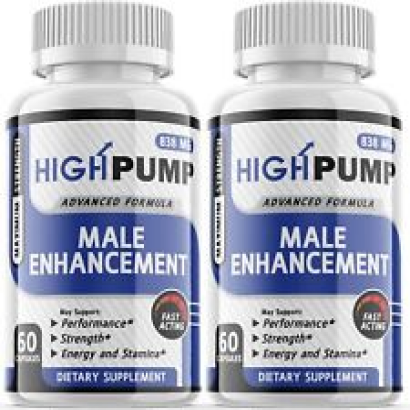 High Pump Men Pills - High Pump Male Vitality Support Supplement ORIGINAL -2Pack
