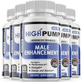 High Pump Men Pills - High Pump Male Vitality Support Supplement ORIGINAL -5Pack