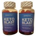 KETO Blast 500mg ACV Gummies 60ct Bottles 2- Pk Weight Loss Supplement Exp: 8/24