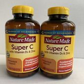 2-PK Nature Made Super C With Vitamin D3 & Zinc 200 Each Tablets