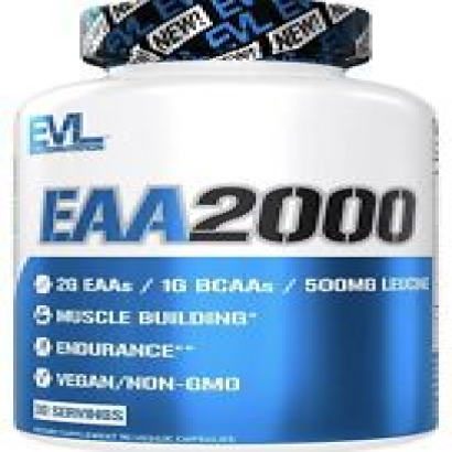 Evlution Nutrition EVL EAA2000 EAA Amino Acids Muscle Recovery BCAA EXP 2025