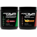 PRE JYM 30 Servings - Black Cherry & Post JYM Active Matrix - Post-Workout with BCAA's
