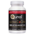 Qunol Ultra CoQ10 100mg 120ct Softgels
