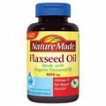 Flaxseed Oil 180 Liquid Softgels 1000 mg