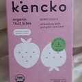 Kencko Nutrition Fruit Bites Berrylishious NIB Tasty Goodness Organic Gummy