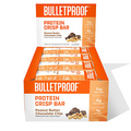 Bulletproof Protein Crisp Bars, Peanut Butter Chocolate Chip, 12 Pack, High...