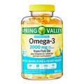 Spring Valley Maximum Care Omega-3 from Fish Oil Softgels 2000 mg 120 Count